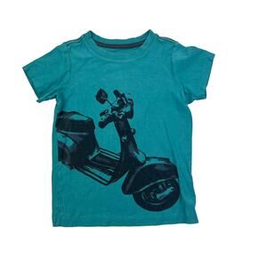 Tea Collection Teal Moped Tee